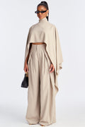 Refined Flow Pant Set - Taupe