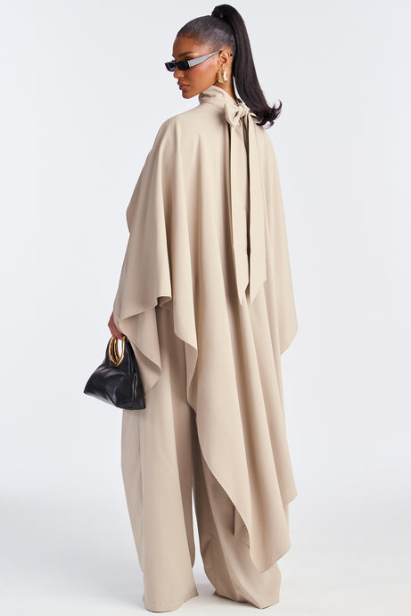 Refined Flow Pant Set - Taupe